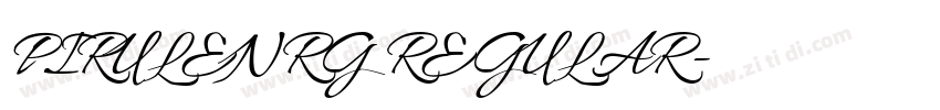 PIRULENRG REGULAR字体转换
